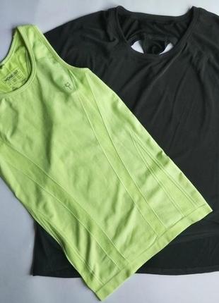 🆂🅰🅻🅴 💚салатова неонова спортивна майка борцовка workout, xs/s
