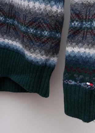 Мужской кардиган tommy hilfiger fair isle5 фото