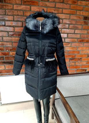 ❄️шикарная женская куртка/пальто snow and passion ❄️зима❄️6 фото