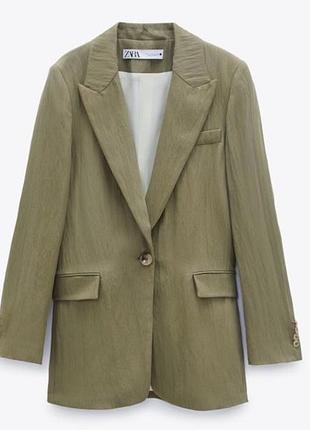 Піджак однобортний zara