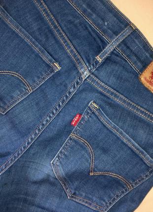 Женские джинсы levi’s 721 high rise skinny 24 denim jeans levis 7217 фото