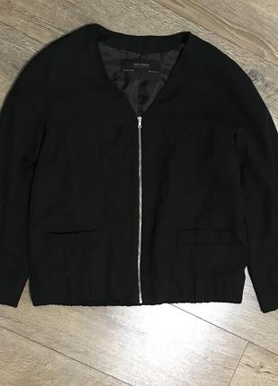 Куртка пиджак zara летний бомбер