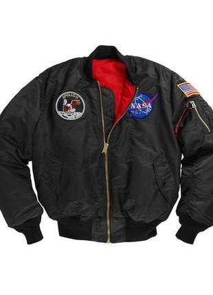 Мужская куртка  apollo ma-1 flight jacket  alpha industries