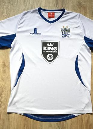 Колекційна футбольна джерсі surridge bury fc home shirt 2014-15