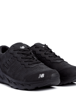 Мужские кроссовки new balance из натуральной кожи7 фото