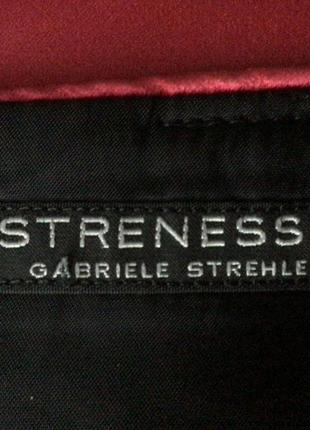 +красивая шелковая юбка streness  gabriele strehle, германия малинового цвета6 фото