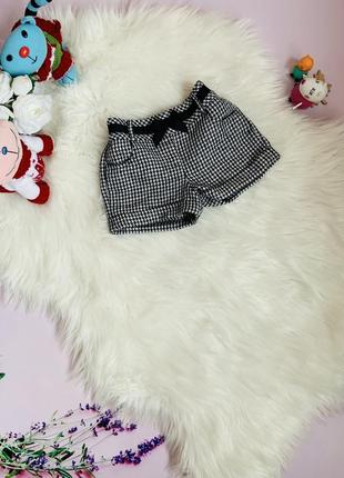 Красивые теплые шорты tu малышке 1,5-2 года