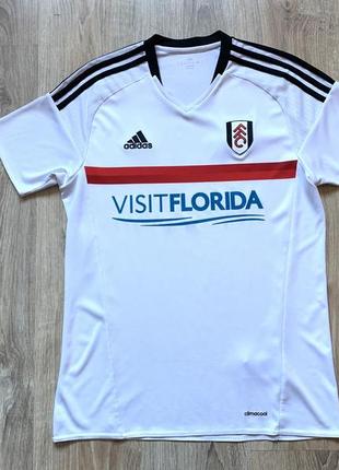 Чоловіча футбольна форма джерсі adidas fulham fc football shirt 2016