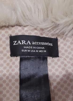 Меховой воротник от zara3 фото