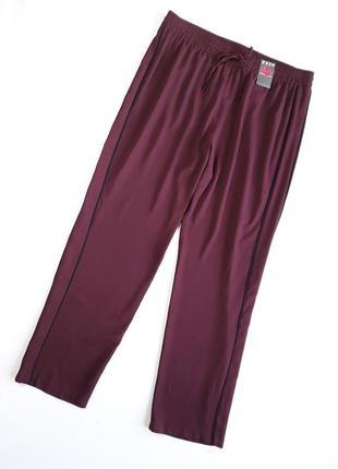 Стильные брюки благородного цвета марсала от primark1 фото