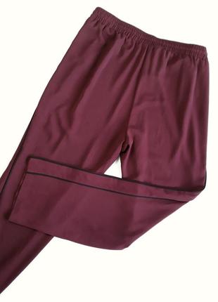 Стильные брюки благородного цвета марсала от primark3 фото