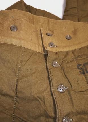 Теплі ватяні штани-підстібка,підштаники,48-50разм..5 фото