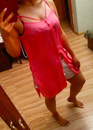 Нова брендова туніка з розрізами, розмір l xl