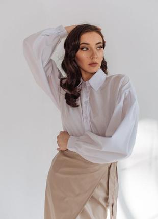 Сорочка біла ліхтар 3