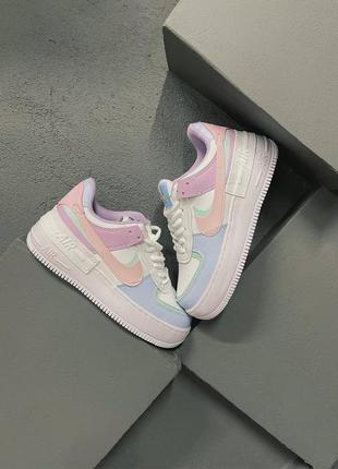 Кросівки найк айр форс nike air force shadow rainbow4 фото