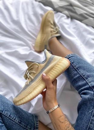 Кросівки yeezy 350 v2 linen кроссовкт