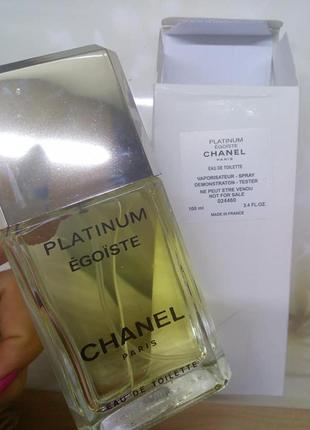 Chanel egoiste platinum, 100 мл,тестер1 фото