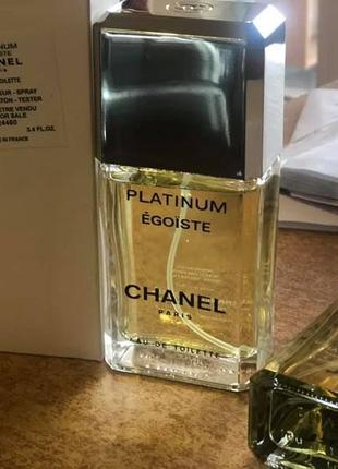 Chanel egoiste platinum, 100 мл,тестер3 фото