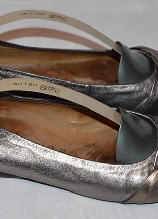 Туфлі балетки шкіряні gabor розмір 39 40, туфли размер 39 403 фото
