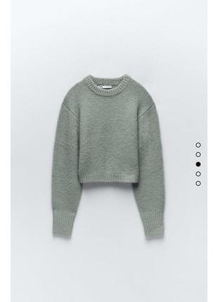 Укорочений светер zara нова колекція7 фото