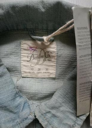 Джинсовая безрукавка denim co4 фото