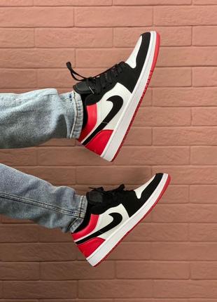 Nike air jordan1 retro🆕 шикарные кроссовки найк🆕 купить наложенный платёж8 фото