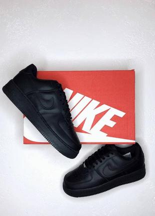 Nike air force all black🆕 шикарные кроссовки 🆕 купить наложенный платёж