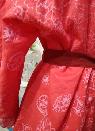 Халатик кимоно100% хлопок батистовый яркого цвета 8-107 фото