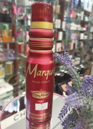 Парфумований дезодорант для жінок remy marquis marquis 175 мл1 фото