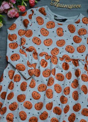 Классное платье halloween 2-3года 2