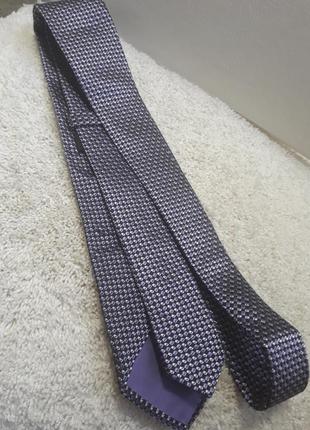 Шелковый галстук. hugo boss. италия.3 фото
