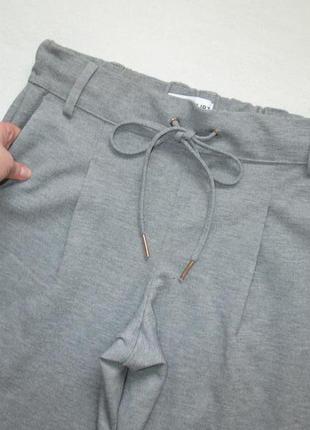 Суперовые трикотажные плотные брюки джоггеры серый меланж bodyflirt3 фото