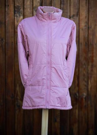 Болоньевая розовая куртка1 фото