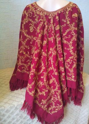 Пончо накидка ручна робота. 2