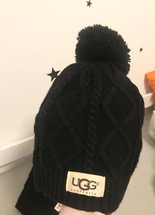 Набір зимова шапка і шарф