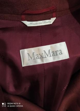 Пальто max mara верблюжья шерсть5 фото