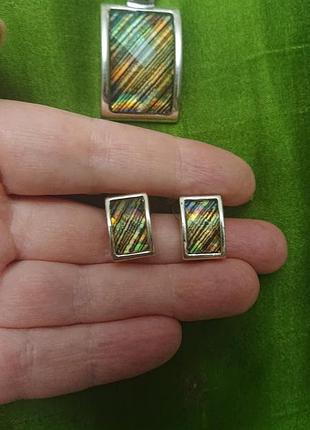 Кулон на цепочке и серьги kenneth cole