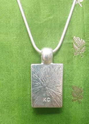 Кулон на цепочке и серьги kenneth cole