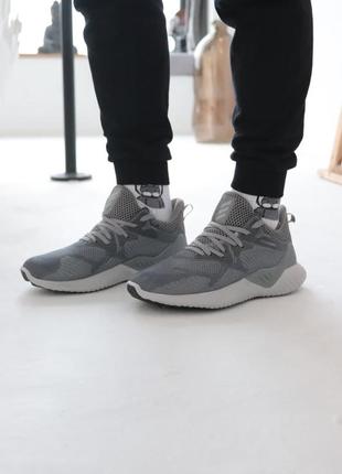 Мужские  кроссовки adidas alphabounce instinct grey