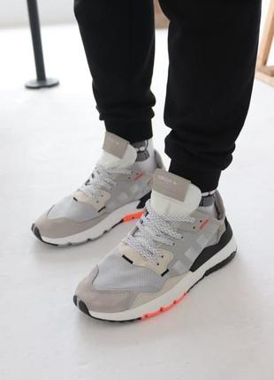 Чоловічі кросівки adidas nite jogger grey