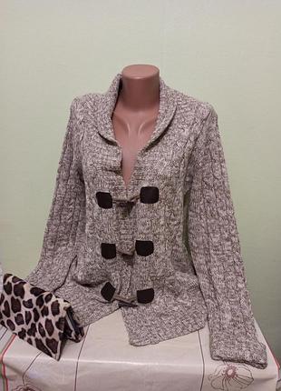 Женский классный кардиган жіночий на пуговицах.
рукав с манжетом