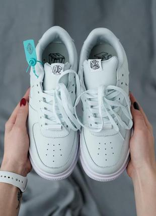 Nike air force pixel mint шикарні жіночі кросівки найк в м'ятному кольорі