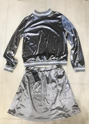 Велюровий мягенький костюм 46-48 розмір