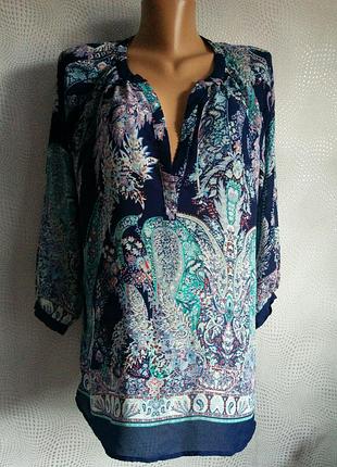 Гарна лiтня шифонова блуза парео