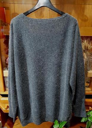 Затишний кашеміровий светр,туніка moddison6 фото