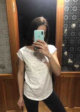 Футболка со смайлами sinsay