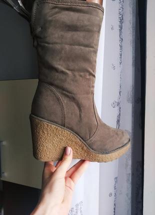 Жіночі чоботи стан-нові!німеччина 🇩🇪 !р-39по ст.-25 см.бренд-graceland! зима