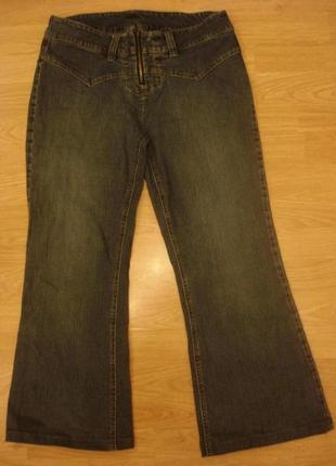 Джинсові капрі , джинси укорочені