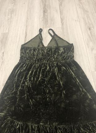 Велюровое платье reserved 2