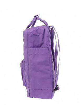 Рюкзак женский kanken mini 16l фиолетовый | рюкзак жіночий фьялравен портфель канкен фіолетовий5 фото